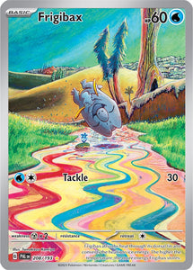 Frigibax 208/193 SV Paldea Evolved Full Art Illustration Rare Pokemon Card TCG Near Mint