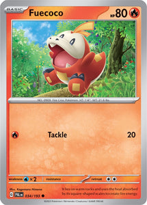 Fuecoco 034/193 SV Paldea Evolved Common Pokemon Card TCG Near Mint