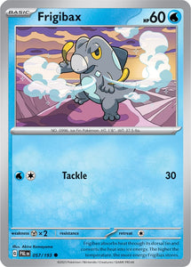 Frigibax 057/193 SV Paldea Evolved Common Pokemon Card TCG Near Mint