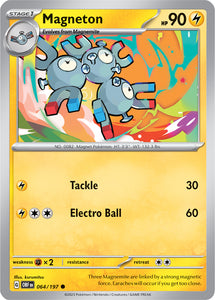 Magneton 064/197 SV Obsidian Flames Uncommon Pokemon Card TCG Near Mint