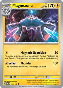 Magnezone 065/197 SV Obsidian Flames Uncommon Pokemon Card TCG Near Mint