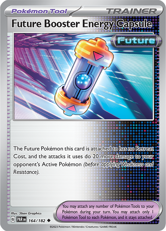 Future Booster Energy Capsule 164/182 SV Paradox Rift Uncommon Trainer Pokemon Card TCG Near Mint