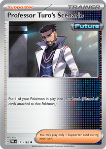 Professor Turo's Scenario 171/182 SV Paradox Rift Uncommon Trainer Pokemon Card TCG Near Mint