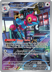 Porygon-Z 214/182 SV Paradox Rift Full Art Illustration Rare Pokemon Card TCG Near Mint