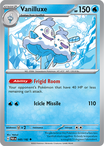 Vanilluxe 045/182 SV Paradox Rift Uncommon Pokemon Card TCG Near Mint