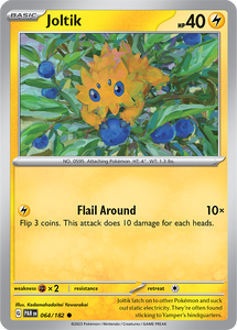 Joltik 064/182 SV Paradox Rift Common Pokemon Card TCG Near Mint