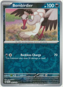 Bombirdier (97/142) SV Stellar Crown Reverse Holo Common Pokemon Card TCG