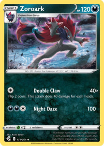 Zoroark 171/264 SWSH Fusion Strike Uncommon Pokemon Card TCG Near Mint