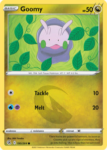 Goomy 195/264 SWSH Fusion Strike Common Pokemon Card TCG Near Mint