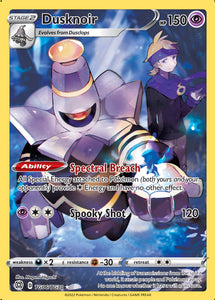 Dusknoir TG06/TG30 SWSH Brilliant Stars Trainer Gallery Full Art Holo Pokemon Card TCG Near Mint