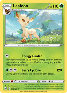 Leafeon 13/189 SWSH Astral Radiance Rare Pokemon Card TCG Near Mint