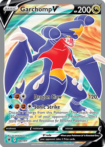 Garchomp V 178/189 SWSH Astral Radiance Full Art Holo Ultra Rare Pokemon Card TCG Near Mint