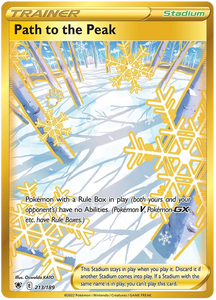 Path to the Peak 213/189 SWSH Astral Radiance Secret Rare Full Art Pokemon Card TCG Near Mint