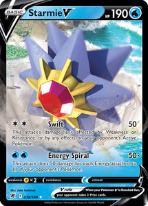 Starmie V 30/189 SWSH Astral Radiance Ultra Rare Pokemon Card TCG Near Mint