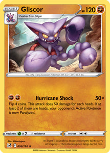 Gliscor 96/196 SWSH Lost Origin Rare Pokemon Card TCG Near Mint