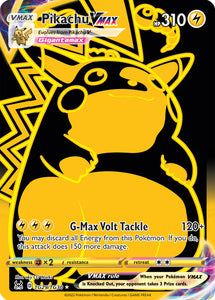 Pikachu VMAX TG29/TG30 SWSH Lost Origin Trainer Gallery Full Art Holo Pokemon Card TCG Near Mint