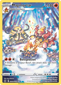 Magmortar GG03/GG70 SWSH Crown Zenith Galarian Gallery Full Art Holo Pokemon Card TCG Near Mint