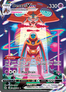 Deoxys VMAX GG45/GG70 SWSH Crown Zenith Galarian Gallery Full Art Holo Pokemon Card TCG Near Mint