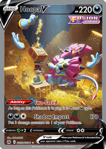 Hoopa V GG53/GG70 SWSH Crown Zenith Galarian Gallery Full Art Holo Pokemon Card TCG Near Mint