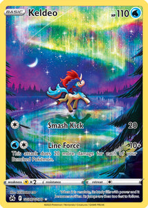 Keldeo GG07/GG70 SWSH Crown Zenith Galarian Gallery Full Art Holo Pokemon Card TCG Near Mint