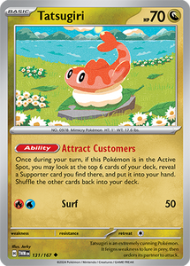 Tatsugiri 131/167 SV Twilight Masquerade Uncommon Pokemon Card TCG Near Mint