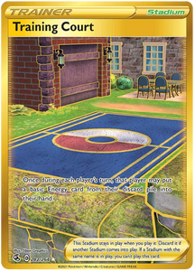 Training Court 282/264 SWSH Fusion Strike Secret Rare Full Art Pokemon Card TCG