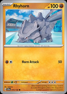 Image of Rhyhorn Stellar Crown (SCR) #074