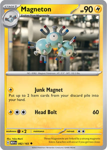 Magneton 082/165 SV 151 Set Uncommon Pokemon Card TCG Near Mint