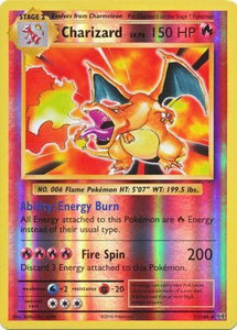 Kawaii Collector Australia Pokemon Card TCG Charizard 11/108 XY Evolution Reverse Holo Rare Pokemon Card TCG