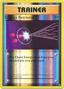 Energy Retrieval 77/108 XY Evolutions Reverse Holo Uncommon Trainer Pokemon Card TCG