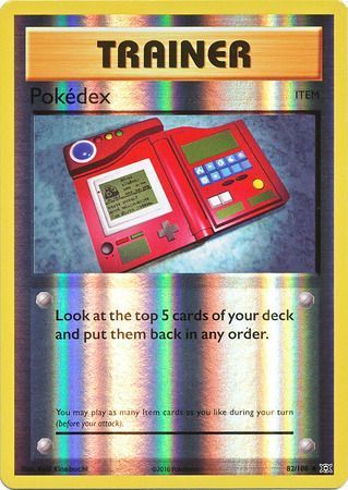 Pokedex 82/108 XY Evolutions Reverse Holo Uncommon Trainer Pokemon Card TCG