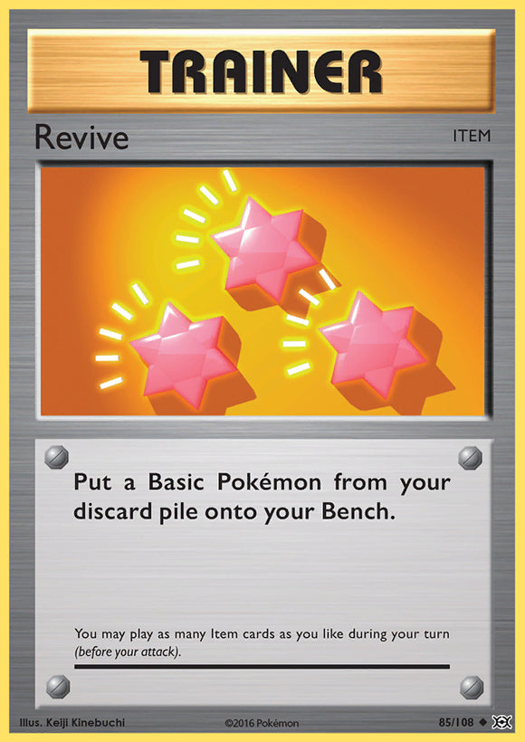 Revive 85/108 XY Evolutions Uncommon Trainer Pokemon Card TCG