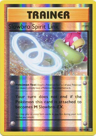 Slowbro Spirit Link 86/108 XY Evolutions Reverse Holo Uncommon Trainer Kawaii Collector Slowbro Spirit Link 86/108 XY Evolutions Reverse Holo Uncommon Trainer Kawaii Collector