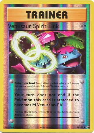 Venusaur Spirit Link 89/108 XY Evolutions Reverse Holo Uncommon Trainer Pokemon Card TCG
