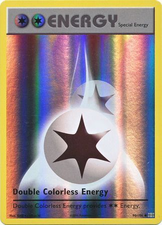 Double Colourless Energy 90/108 XY Evolutions Reverse Holo Pokemon Card TCG