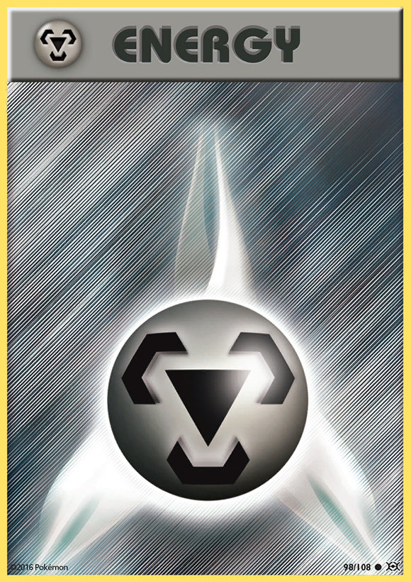Metal Energy 98/108 XY Evolutions Pokemon Card TCG