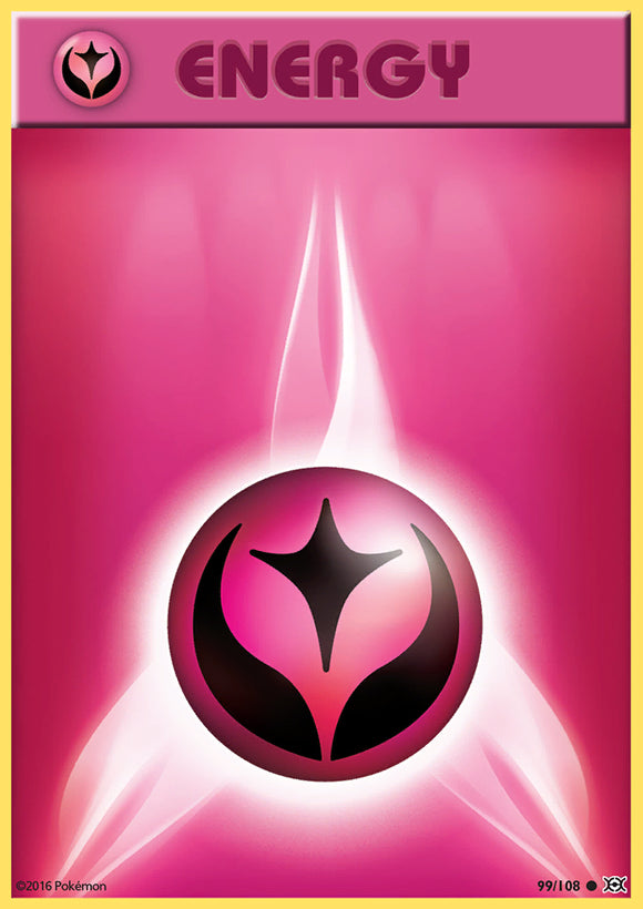 Fairy Energy 99/108 XY Evolutions Pokemon Card TCG