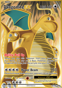 Dragonite EX 106/108 XY Evolutions Ultra Rare Full Art Holo Pokemon Card TCG
