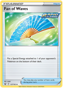 Fan of Waves 127/163 SWSH Battle Styles Uncommon Pokemon Card TCG