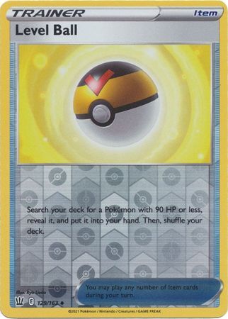 Level Ball 129/163 SWSH Battle Styles Reverse Holo Uncommon Pokemon Card TCG