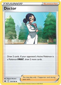 Doctor 134/198 SWSH Chilling Reign Uncommon Pokemon Card TCG Near Mint