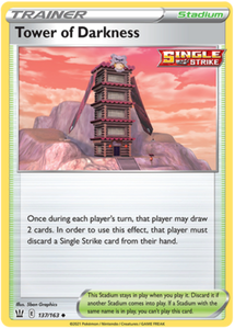 Tower of Darkness 137/163 SWSH Battle Styles Uncommon Pokemon Card TCG
