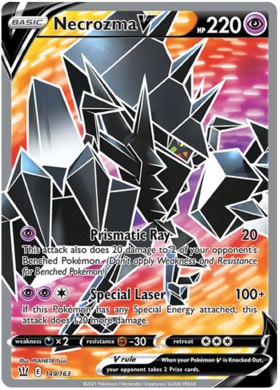 Necrozma V 149/163 SWSH Battle Styles Ultra Rare Pokemon Card TCG