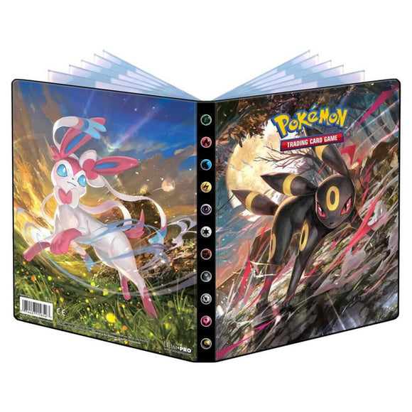 Evolving Skies 4PKT Portfolio Folder - ULTRA PRO Pokemon TCG - Sword and Shield 6 front and back
