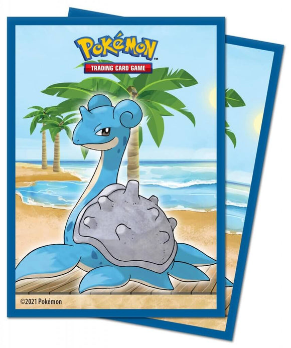 Lapras Deck Protector Sleeves- Gallery Series - Seaside - ULTRA PRO Pokemon TCG - Sword and Shield 6