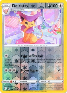 Delcatty 142/189 SWSH Darkness Ablaze Reverse Holo Rare Pokemon Card TCG Near Mint