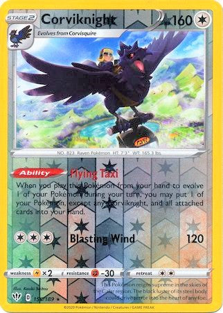 corviknight pokemon card value Corviknight 156/189 SWSH Darkness Ablaze Reverse Holo Rare Pokemon Car – Kawaii Collector