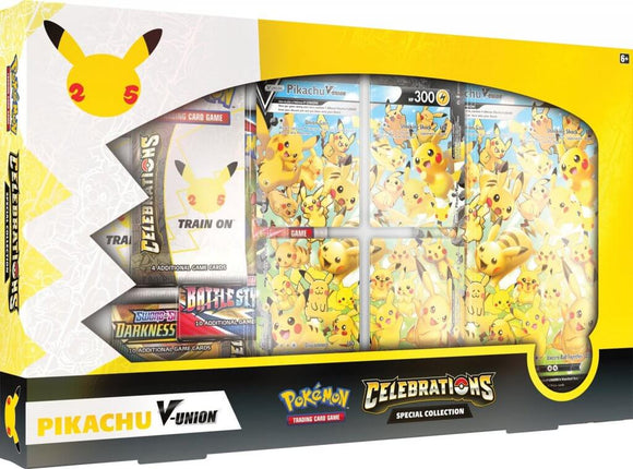 Pikachu V-Union Celebrations Special Collection - Pokemon TCG