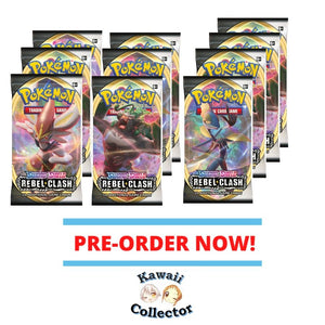 Copy of Rebel Clash Booster Pack x 10 - POKEMON TCG Sword and Shield - Pre Order kawaii collector australia