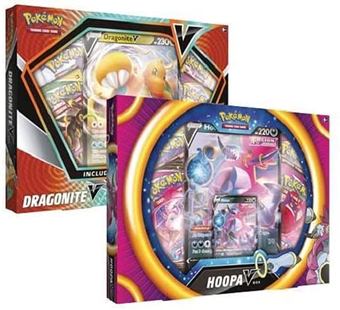 Dragonite & Hoopa V Box (Pair) Pokemon TCG